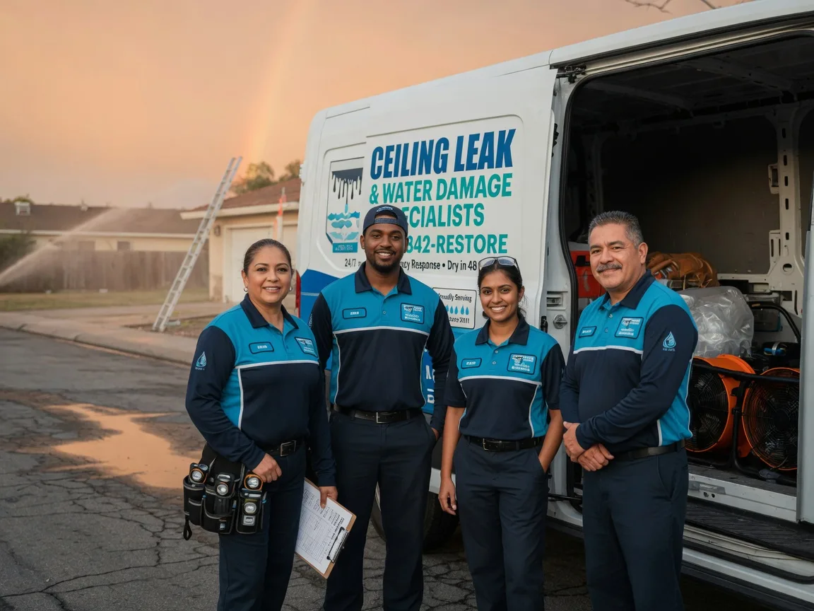 Ceiling Leak Cleanup company in Cedar Valley, UT
